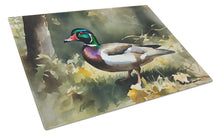 Load image into Gallery viewer, Wood Duck Glass Cutting Boards – Durable, Decorative Kitchen Art