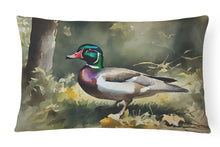 Load image into Gallery viewer, Wood Duck Throw Pillow