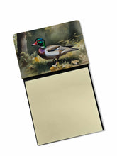 Load image into Gallery viewer, Wood Duck Sticky Note Holder- Refiilable Desk Accessory Note Pad
