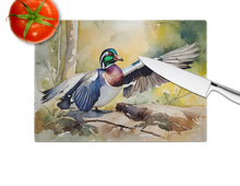 Load image into Gallery viewer, Wood Duck Glass Cutting Boards – Durable, Decorative Kitchen Art