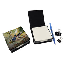 Load image into Gallery viewer, Wood Duck PU Leather Note Paper Holder