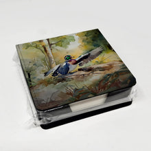 Load image into Gallery viewer, Wood Duck PU Leather Note Paper Holder