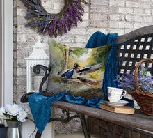 Load image into Gallery viewer, Wood Duck Throw Pillow