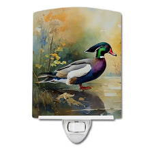 Load image into Gallery viewer, Wood Duck Ceramic Night Light