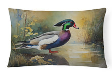 Load image into Gallery viewer, Wood Duck Throw Pillow
