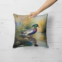 Load image into Gallery viewer, Wood Duck Throw Pillow