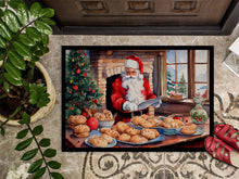 Load image into Gallery viewer, Cookies with Santa Claus Doormat-24x36 Indoor / Outdoor Rug | Made in USA