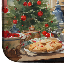 Load image into Gallery viewer, Cookies with Santa Claus Dish Drying Mat
