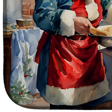Load image into Gallery viewer, Cookies with Santa Claus Babbo Natale Dish Drying Mat