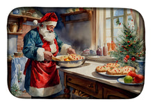 Load image into Gallery viewer, Cookies with Santa Claus Babbo Natale Dish Drying Mat
