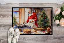 Load image into Gallery viewer, Cookies with Santa Claus Babbo Natale Doormat-24x36 Indoor / Outdoor Rug | Made in USA