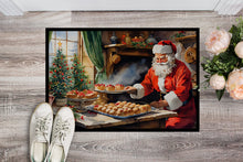 Load image into Gallery viewer, Cookies with Santa Claus Doormat - 18X27 Indoor / Outdoor Rug | Made in USA