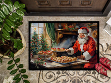 Load image into Gallery viewer, Cookies with Santa Claus Doormat - 18X27 Indoor / Outdoor Rug | Made in USA