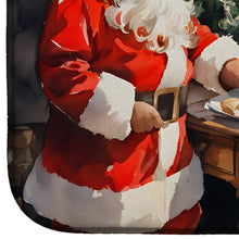 Load image into Gallery viewer, Cookies with Santa Claus Dish Drying Mat