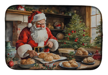 Load image into Gallery viewer, Cookies with Santa Claus Dish Drying Mat