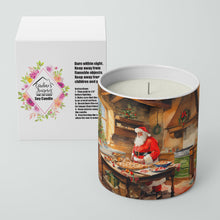Load image into Gallery viewer, Cookies with Santa Claus Father Christmas Decorative Soy Candle