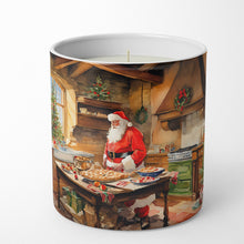 Load image into Gallery viewer, Cookies with Santa Claus Father Christmas Decorative Soy Candle