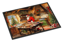 Load image into Gallery viewer, Cookies with Santa Claus Father Christmas Doormat - 18X27 Indoor / Outdoor Rug | Made in USA