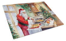 Load image into Gallery viewer, Cookies with Santa Claus Father Christmas Glass Cutting Boards – Durable, Decorative Kitchen Art Large