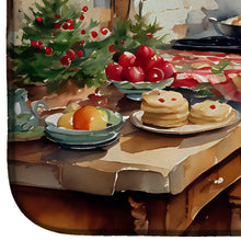 Load image into Gallery viewer, Cookies with Santa Claus Father Christmas Dish Drying Mat