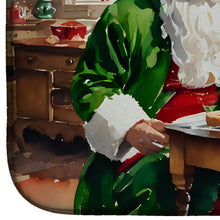 Load image into Gallery viewer, Cookies with Santa Claus Father Christmas Dish Drying Mat