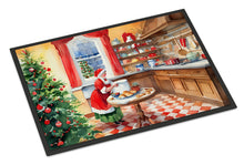 Load image into Gallery viewer, Cookies with Santa Claus Mrs. Claus Doormat-24x36 Indoor / Outdoor Rug | Made in USA