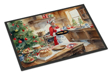 Load image into Gallery viewer, Cookies with Santa Claus Mrs. Claus Doormat-24x36 Indoor / Outdoor Rug | Made in USA