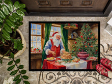 Load image into Gallery viewer, Cookies with Santa Claus Papa Noel Doormat - 18X27 Indoor / Outdoor Rug | Made in USA