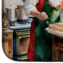 Load image into Gallery viewer, Cookies with Santa Claus Dish Drying Mat