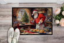 Load image into Gallery viewer, Cookies with Santa Claus Doormat - 18X27 Indoor / Outdoor Rug | Made in USA