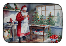 Load image into Gallery viewer, Cookies with Santa Claus Dish Drying Mat