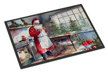 Load image into Gallery viewer, Cookies with Santa Claus Doormat - 18X27 Indoor / Outdoor Rug | Made in USA
