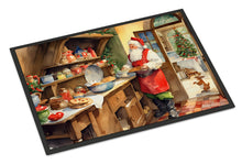 Load image into Gallery viewer, Cookies with Santa Claus Doormat - 18X27 Indoor / Outdoor Rug | Made in USA
