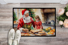 Load image into Gallery viewer, Cookies with Santa Claus Doormat-24x36 Indoor / Outdoor Rug | Made in USA