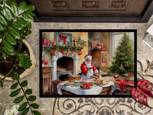 Load image into Gallery viewer, Cookies with Santa Claus Doormat - 18X27 Indoor / Outdoor Rug | Made in USA