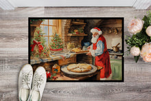 Load image into Gallery viewer, Cookies with Santa Claus Doormat - 18X27 Indoor / Outdoor Rug | Made in USA