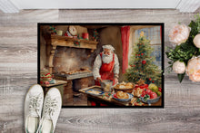 Load image into Gallery viewer, Cookies with Santa Claus Doormat-24x36 Indoor / Outdoor Rug | Made in USA