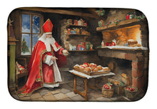 Load image into Gallery viewer, Cookies with Santa Claus Sinterklaas Dish Drying Mat