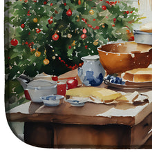 Load image into Gallery viewer, Cookies with Santa Claus Weihnachtsmann Dish Drying Mat
