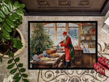 Load image into Gallery viewer, Cookies with Santa Claus Weihnachtsmann Doormat-24x36 Indoor / Outdoor Rug | Made in USA