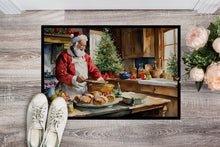 Load image into Gallery viewer, Cookies with Santa Claus Weihnachtsmann Doormat - 18X27 Indoor / Outdoor Rug | Made in USA