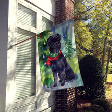 Load image into Gallery viewer, Affenpinscher Christmas House Flag