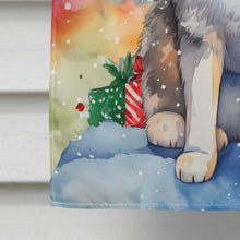 Load image into Gallery viewer, Alaskan Malamute Christmas House Flag
