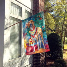 Load image into Gallery viewer, American English Coonhound Christmas House Flag