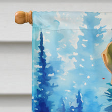 Load image into Gallery viewer, American English Coonhound Christmas House Flag