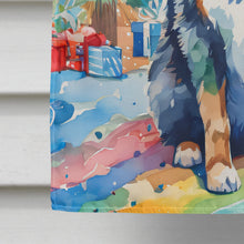 Load image into Gallery viewer, Australian Shepherd Christmas House Flag