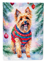 Load image into Gallery viewer, Australian Terrier Christmas House Flag