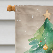 Load image into Gallery viewer, Basset Hound Christmas House Flag