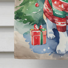 Load image into Gallery viewer, Basset Hound Christmas House Flag