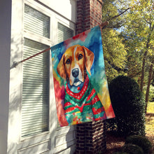 Load image into Gallery viewer, Beagle Christmas House Flag